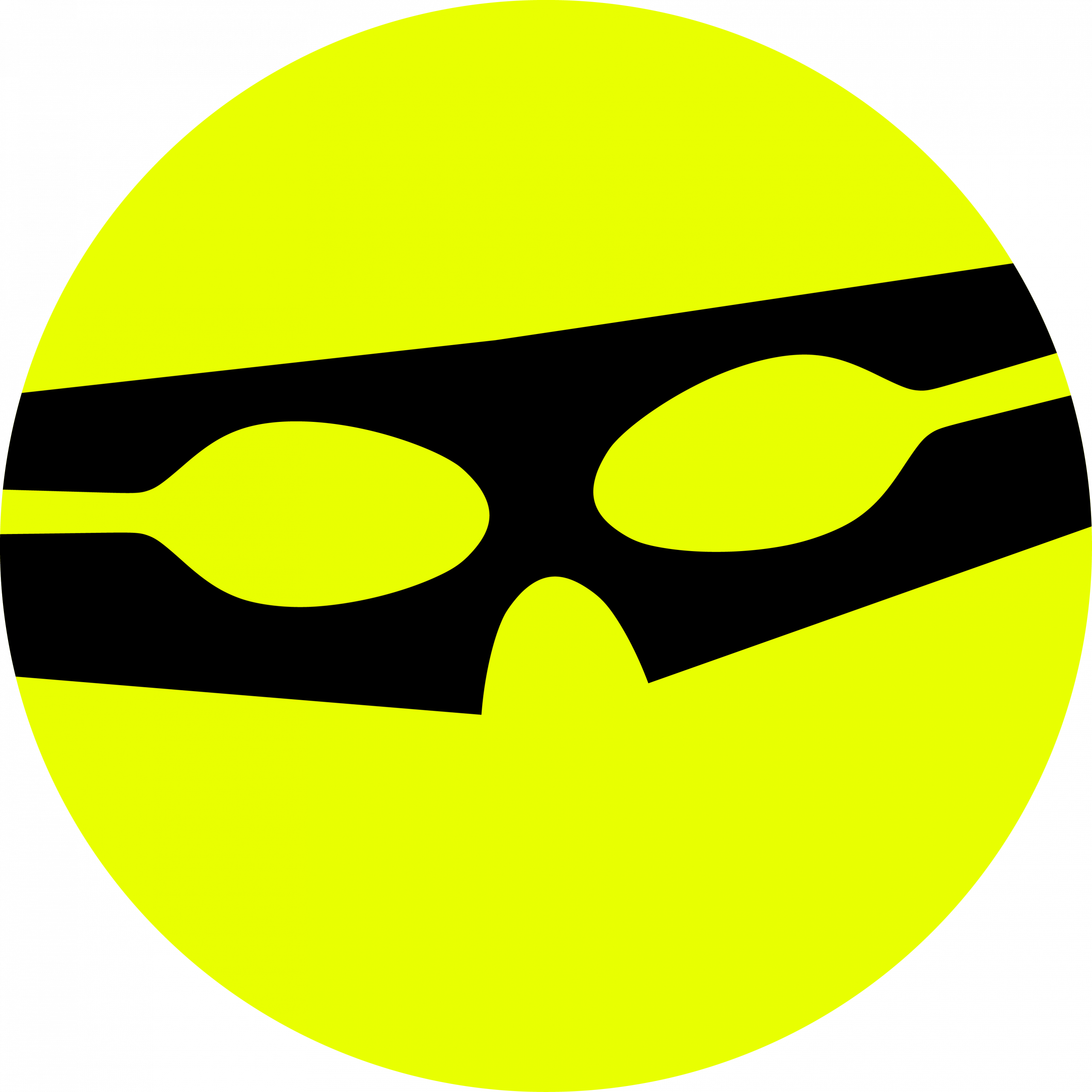 Eine Maske aus Löffeln